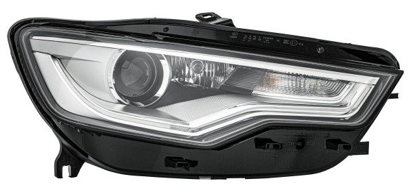 Hella priekšējais lukturis Audi A6 / A6 Allroad (C7/4G) 2011-2018, labā puse, Bi-Xenon. OE 4G0941030F