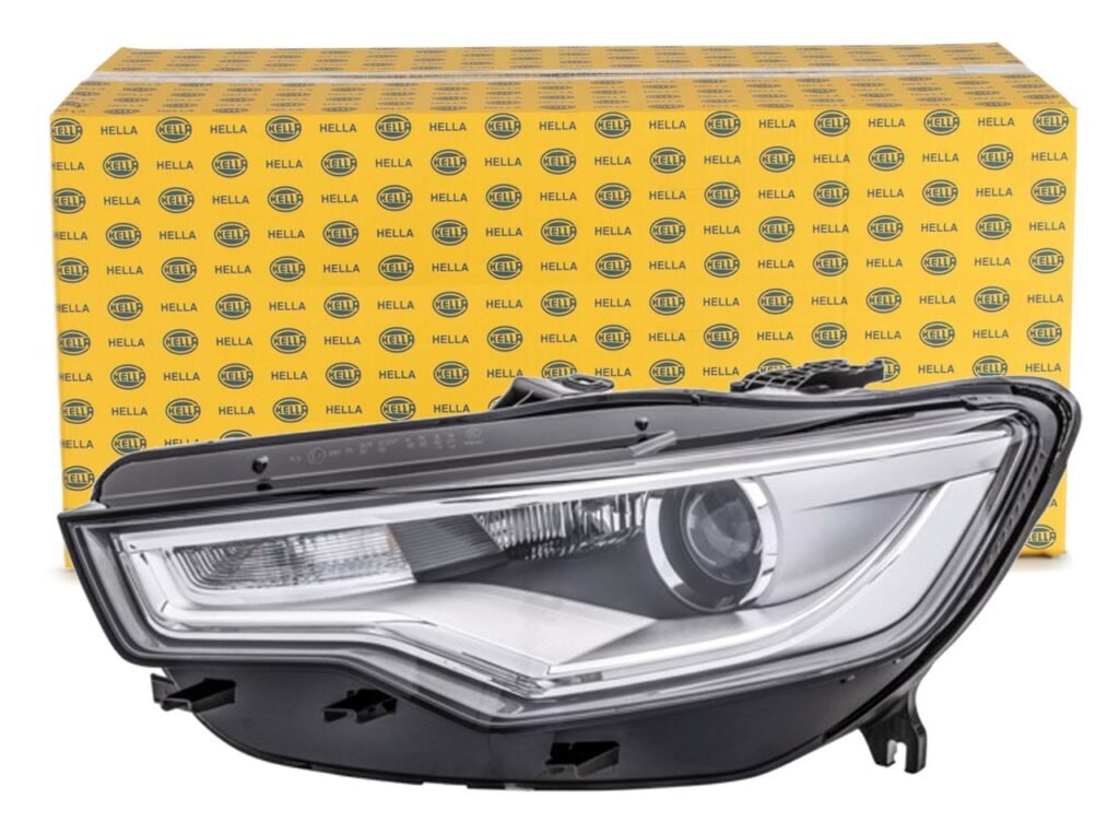 Hella priekšējais lukturis Audi A6/S6 C7 (4G) 2011-2018, kreisā puse, Bi-Xenon. OE 4G0941043M