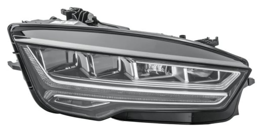 Hella priekšējais lukturis Audi A7/S7/RS7 Sportback (4G, C7) 2010–2018, labā puse, pilns LED. OE 4G8941774J
