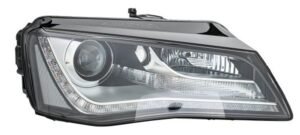 Hella priekšējais lukturis Audi A8/S8 (D4, 4H) 2009–2013 (pirms restailinga), labā puse, Bi-Xenon. OE 4H0941004AT