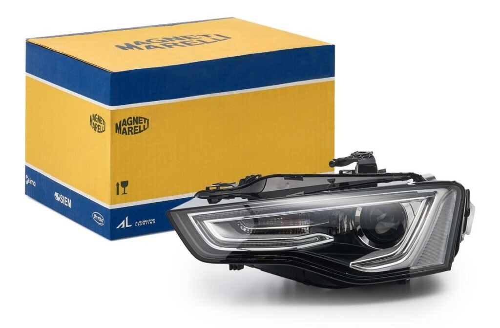 Magneti Marelli priekšējais lukturis Audi A5/S5/RS5 (8T, B8 facelift) 2012–2016, kreisā puse, Bi-Xenon. OE 8T0941753F
