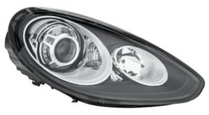 Hella priekšējais lukturis Porsche Panamera (970, facelift) 2013–2016, labā puse, Bi-Xenon. OE 97063107055