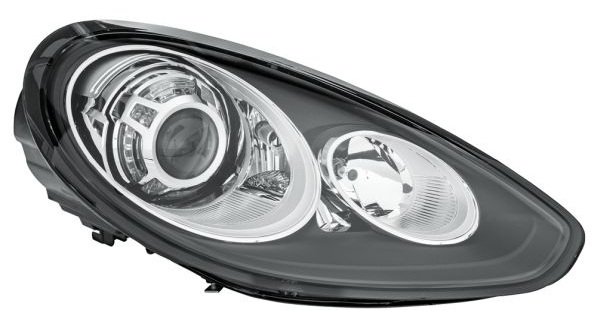 Hella priekšējais lukturis Porsche Panamera (970, facelift) 2013–2016, labā puse, Bi-Xenon. OE 97063107055