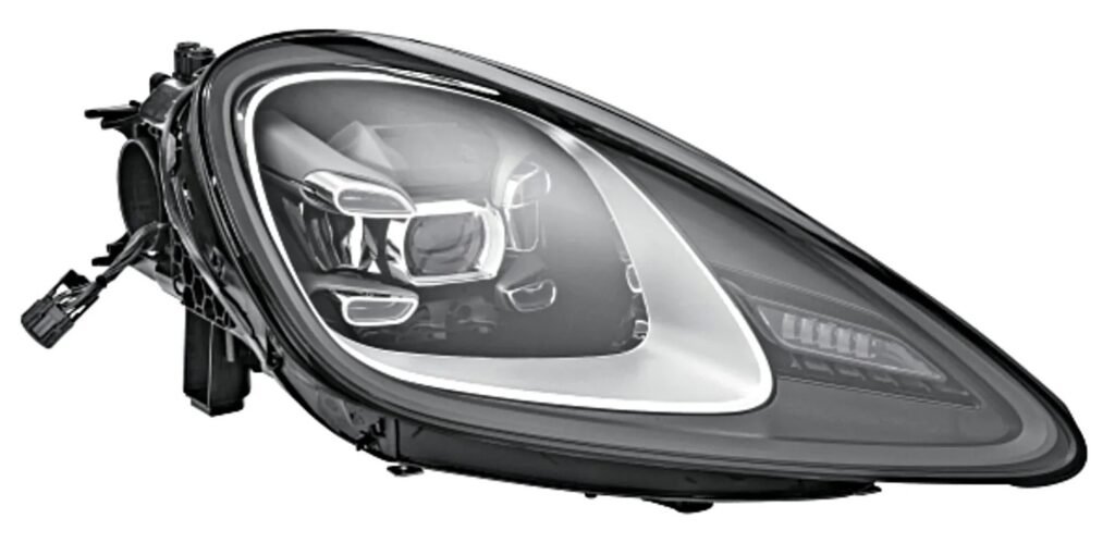 Hella priekšējais lukturis Porsche Cayenne / Cayenne Coupé (9YA/9YB) 2017–, labā puse, Matrix LED. OE 9Y0941034T