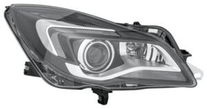 Hella priekšējais lukturis Opel Insignia A, labā puse, Bi-Xenon. OE 1216815