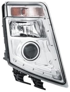 Hella priekšējais lukturis Volvo FH12/FH13/FH16, FM9/FM11/FM13 2008–2013, labā puse, halogēns. OE 21035637