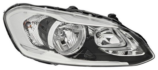 Valeo priekšējais lukturis Volvo XC60 (I) 2013–2017 (restilings), kreisā puse, halogēns. OE 31358109
