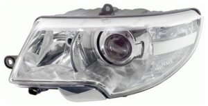 Hella priekšējais lukturis Škoda Superb (II) 3T4 / 3T5 2008–2015, kreisā puse, Bi-Xenon. OE 3T1941017B