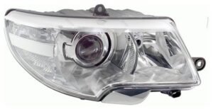 Hella priekšējais lukturis Škoda Superb (II) 3T4 / 3T5 2008–2015, labā puse, Bi-Xenon. OE 3T1941018B