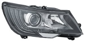 Hella priekšējais lukturis Škoda Superb (II), labā puse, Bi-Xenon. OE 3T1941018H