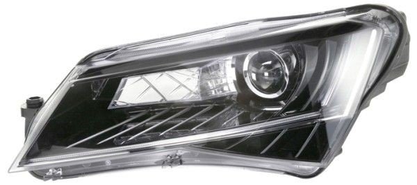 Hella priekšējais lukturis Škoda Superb (III), kreisā puse, Bi-Xenon. OE 3V1941017A