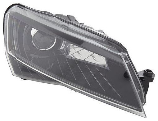 Hella priekšējais lukturis Škoda Superb (III, 3V3/3V5) 2015–2019, labā puse, Bi-Xenon. OE 3V1941018B