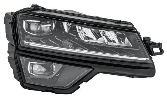 Hella priekšējais lukturis Škoda Karoq (NU7 / ND7) 2017–, labā puse, pilns LED. OE 57B941018B
