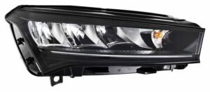Hella priekšējais lukturis Škoda Enyaq iV (5AZ) / Enyaq Coupé iV (5AY) 2020–2024, labā puse, LED. OE 5LB941016