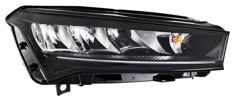 Hella priekšējais lukturis Škoda Enyaq iV (5AZ) / Enyaq Coupé iV (5AY) 2020–2024, labā puse, LED. OE 5LB941016