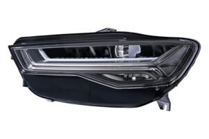 Priekšējais lukturis, kreisais, Matrix LED (ar dinamisko līkumu apgaismojumu), Audi A6 (C7) 2015–2018
