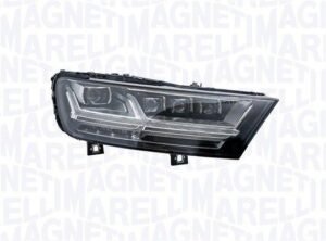Priekšējais lukturis, kreisais, Matrix LED (ar līkumu apgaismojumu), Audi Q7 (4M) 2015–2019, Magneti Marelli
