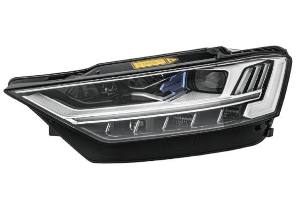 Priekšējais lukturis, kreisais, Matrix LED (ar lāzera tālo gaismu, ar dinamisko līkumu apgaismojumu), Audi A8 (D5) 2018–2022