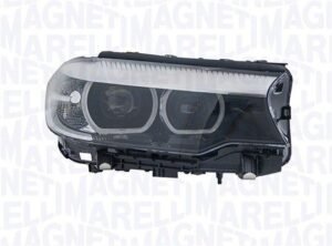 Priekšējais lukturis, kreisais, LED, BMW 5 (G30) 2017–2020, Magneti Marelli