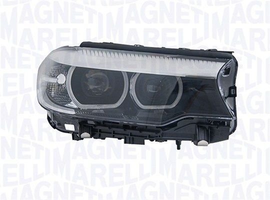 Front headlight, right, LED, BMW 5 (G30) 2017–2020, Magneti Marelli