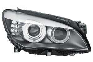 Priekšējais lukturis, labais, bi-ksenons (D1S/H8, ar līkumu apgaismojumu), BMW 7 (F01, F02) 2009–2012