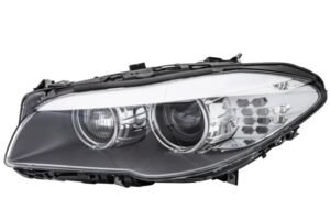 Priekšējais lukturis, kreisais, bi-ksenons (D1S/H7, ar dinamisko līkumu apgaismojumu), BMW 5 (F10, F11) 2010–2013