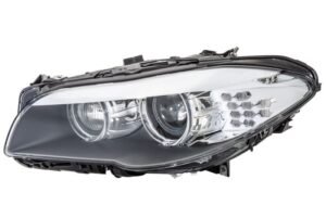 Priekšējais lukturis, kreisais, bi-ksenons (D1S/H7, ar dinamisko līkumu apgaismojumu), BMW 5 (F10, F11) 2010–2013
