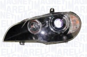 Priekšējais lukturis, kreisais, bi-ksenons (D1S/H8, bez ksenona vadības bloka), BMW X5 (E70) 2006–2010