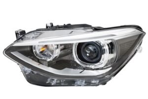 Priekšējais lukturis, kreisais, bi-ksenons (D1S, ar dinamisko līkumu apgaismojumu), BMW 1 (F20) 2011–2015