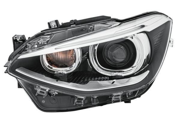 Priekšējais lukturis, kreisais, bi-ksenons (D1S, bez līkumu apgaismojuma), BMW 1 (F20, F21) 2011–2015