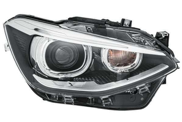 Priekšējais lukturis, labais, bi-ksenons (D1S, bez līkumu apgaismojuma), BMW 1 (F20, F21) 2011–2015