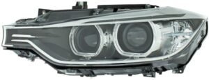 Priekšējais lukturis, labais, bi-ksenons (D1S, LED dienas gaitas gaisma), BMW 3 (F30, F31) 2011–2015, Hella