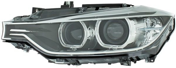 Передняя фара, правая, би-ксенон (D1S, светодиодные дневные ходовые огни), BMW 3 (F30, F31) 2011–2015, Hella