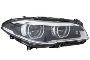Priekšējais lukturis, labais, pilns LED (ar dinamisko līkumu apgaismojumu), BMW 5 (F10, F11) 2013–2017
