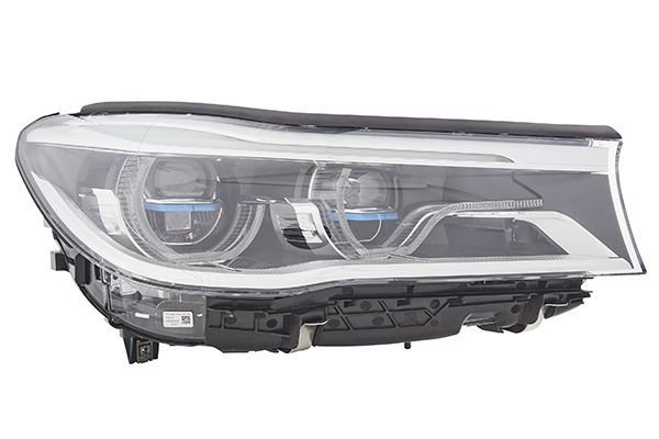 Front headlight, right, full LED (with laser high beam and dynamic bend lighting), BMW 7 (G11, G12) 2015–2019, Hella