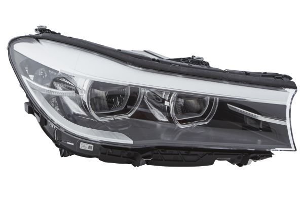 Priekšējais lukturis, labais, pilns LED (ar dinamisko līkumu apgaismojumu), BMW 7 (G11, G12) 2015–2019