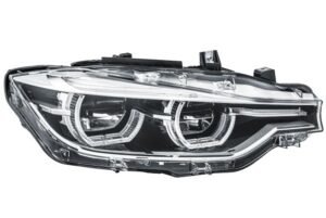 Priekšējais lukturis, labais, pilns LED (ar dinamisko līkumu apgaismojumu), BMW 3 (F30, F31) 2015–2019