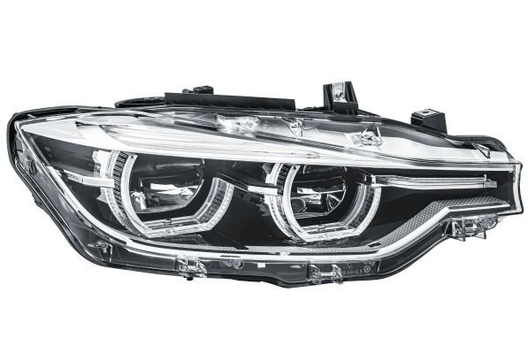Priekšējais lukturis, labais, pilns LED (ar dinamisko līkumu apgaismojumu), BMW 3 (F30, F31) 2015–2019