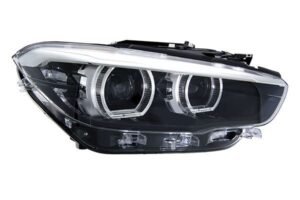 Priekšējais lukturis, labais, pilns LED (bez līkumu apgaismojuma), BMW 1 (F20, F21) 2015–2019