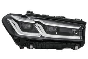 Priekšējais lukturis, labais, Matrix LED (adaptīvā priekšējā apgaismojuma sistēma), BMW 5 (G30) 2020–2023