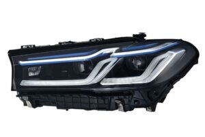 Priekšējais lukturis, kreisais, pilns LED (ar lāzera tālo gaismu), BMW 5 (G30) 2020–2023