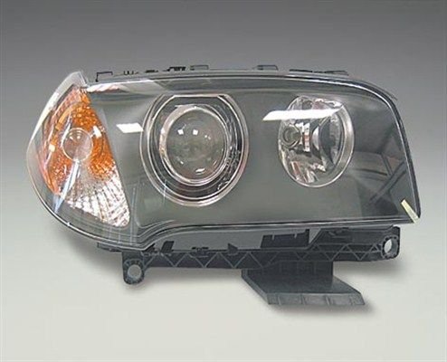 Priekšējais lukturis, labais, bi-ksenons (D2S/H7, ar dinamisko līkumu apgaismojumu), BMW BMW X3 (E83 LCI) 2003–2008