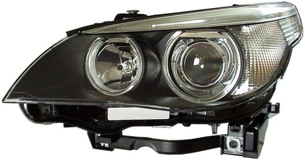 Front headlight, right, bi-xenon (D1S/H7, with dynamic bend lighting), BMW 5 (E60, E61) 2003–2007