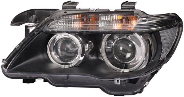 Front headlight, right, bi-xenon (D1S/H7, with bulbs included), BMW 7 (E65, E66) 2006–2008