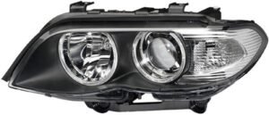 Priekšējais lukturis, kreisais, halogēns (H7/H1, PY21W, H10W), BMW X5 (E53) 2003–2006