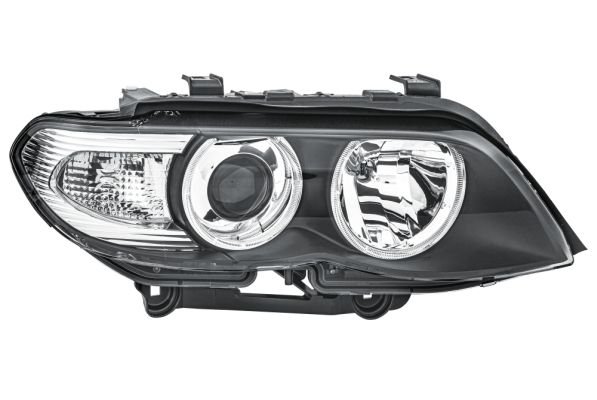 Priekšējais lukturis, labais, halogēns (H7/H1, PY21W, H10W), BMW X5 (E53) 2003–2006