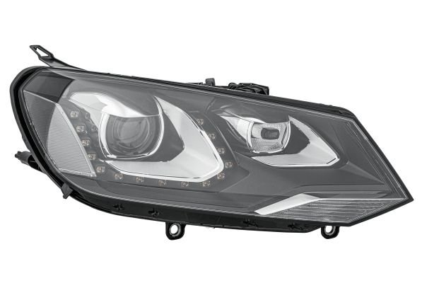Front headlight, right, bi-xenon (D3S, LED daytime running lights, adaptive bend light, with bulbs included, PR 8IP), Volkswagen Touareg (II, 7P) 2010–2014