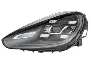 Priekšējais lukturis, kreisais, pilns LED (ar LED dienas gaismām), Porsche Cayenne (92A) 2010–2018