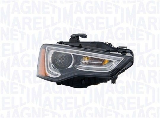 Front headlight, right, bi-xenon (black frame), Audi A5 (B8) 2009–2017