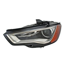 Priekšējais lukturis, kreisais, bi-ksenons (D3S, PSY24W, ASV versija, bez ECE marķējuma), Audi A3 (8V)